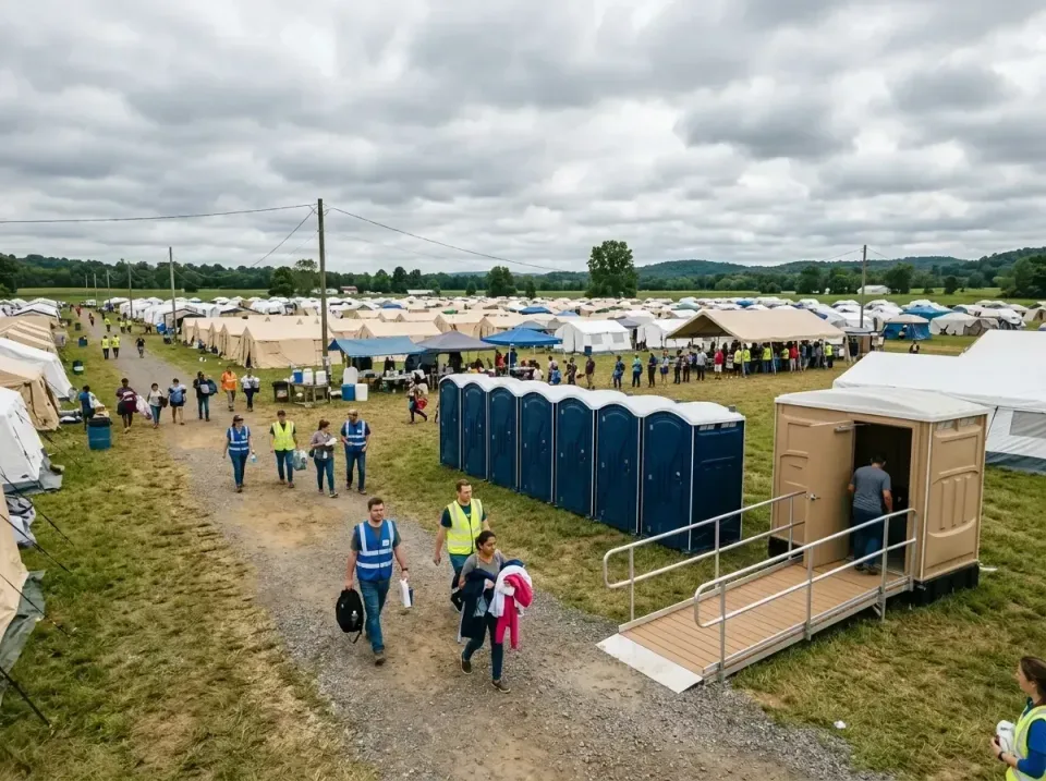 disaster-relief-camp-restrooms-010 — frequently asked questions, Dumpster & Portable Bathrooms Rental in Crest Hill, IL
